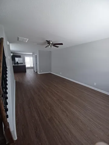wooden floor in an empty room