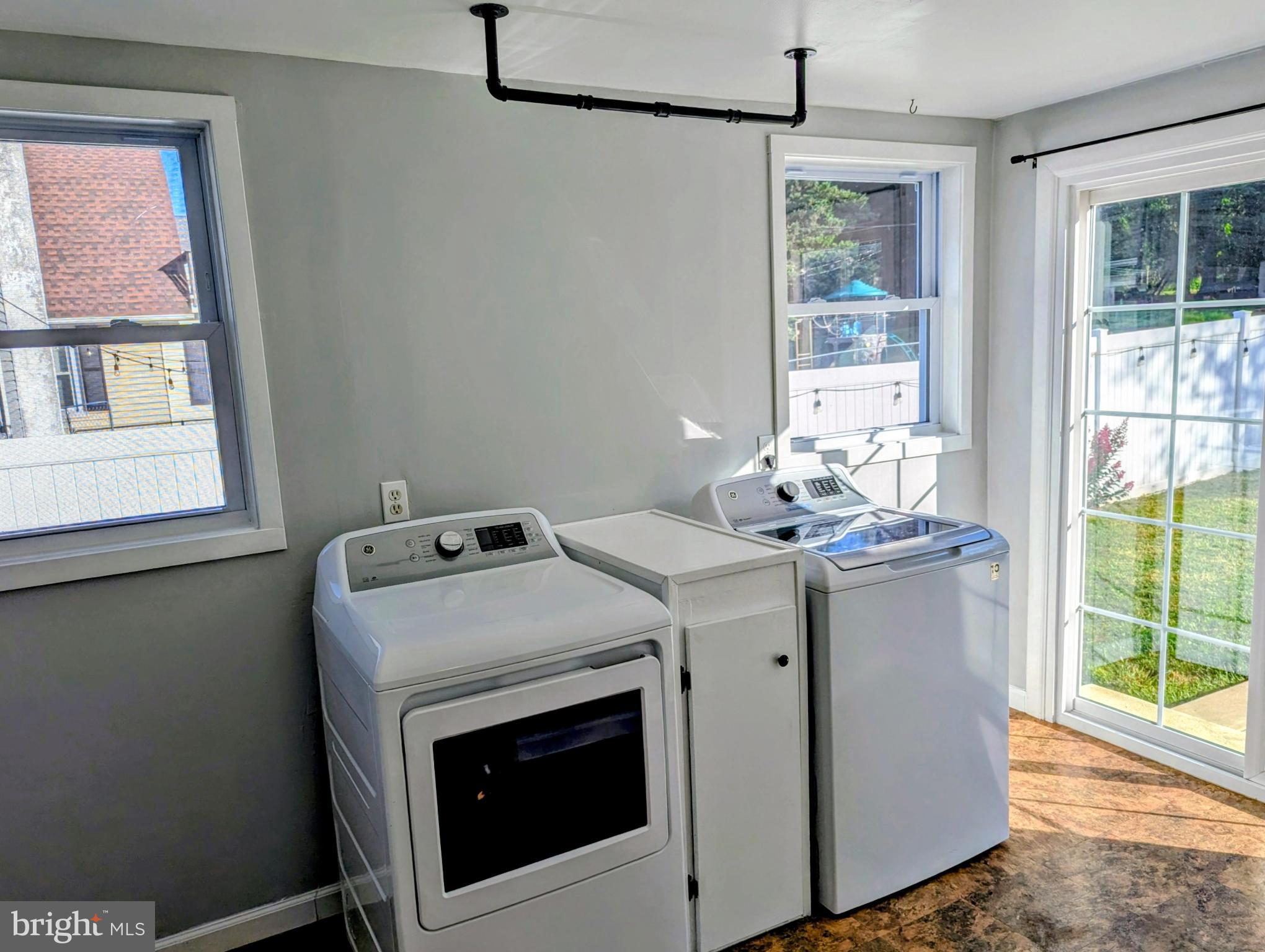4917 Shepherd Street Brookhaven, PA 19015 - Photo 10 of 34 a utility room with dryer and washer