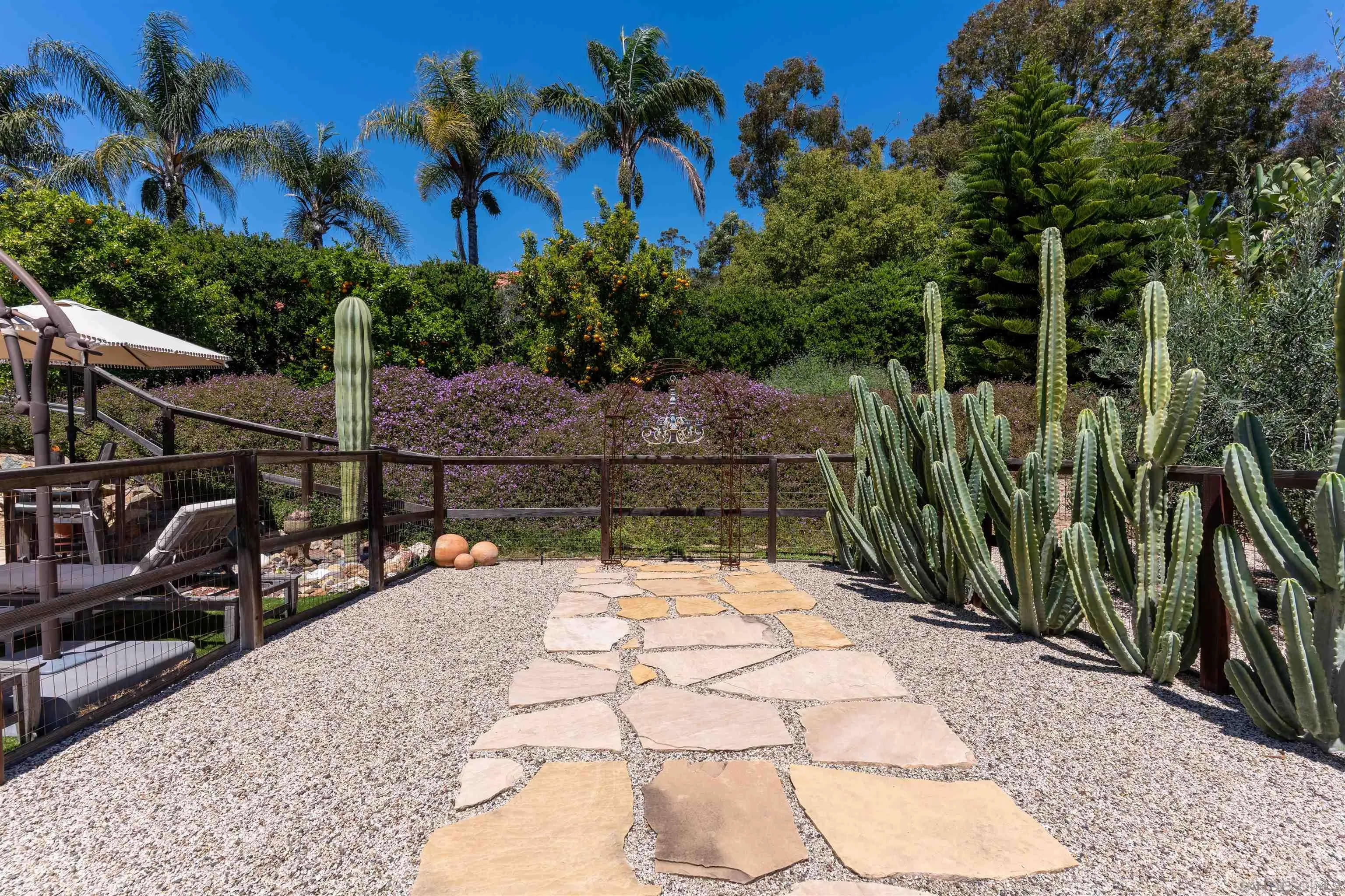 1045 Capra Way Fallbrook, CA 92028 - Photo 34 of 44 a view of a backyard