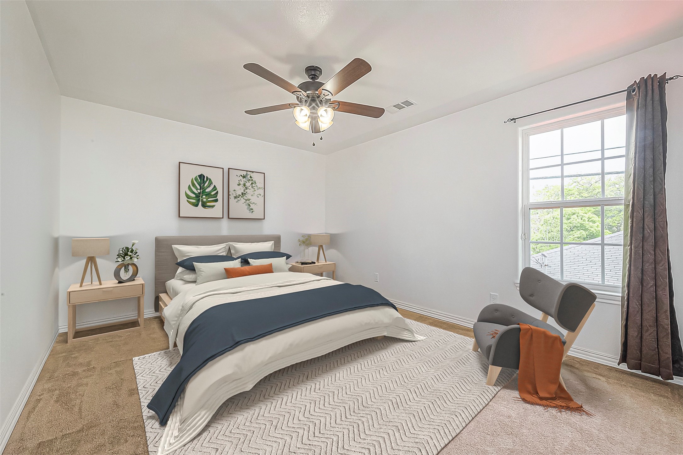 6703 Winton Street Houston, TX 77021 - Photo 30 of 49 Virtually staged secondary bedroom