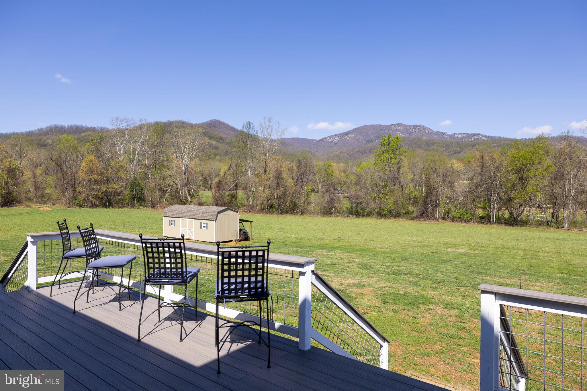 3063 Etlan Road Etlan, VA 22719 - Photo 35 of 49 Back Porch Old Rag Views