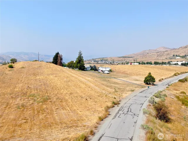 a view of a lake and mountain