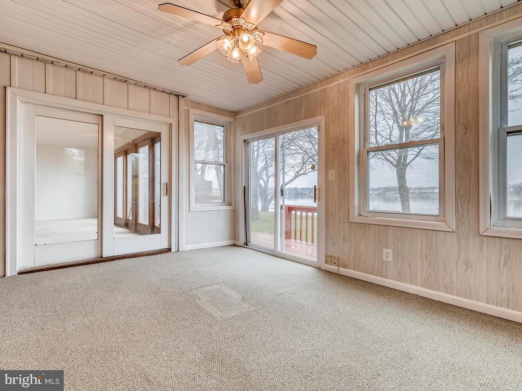 234 Harlem Road Pasadena, MD 21122 - Photo 13 of 30 Sunroom Overlooking Yard and Water View