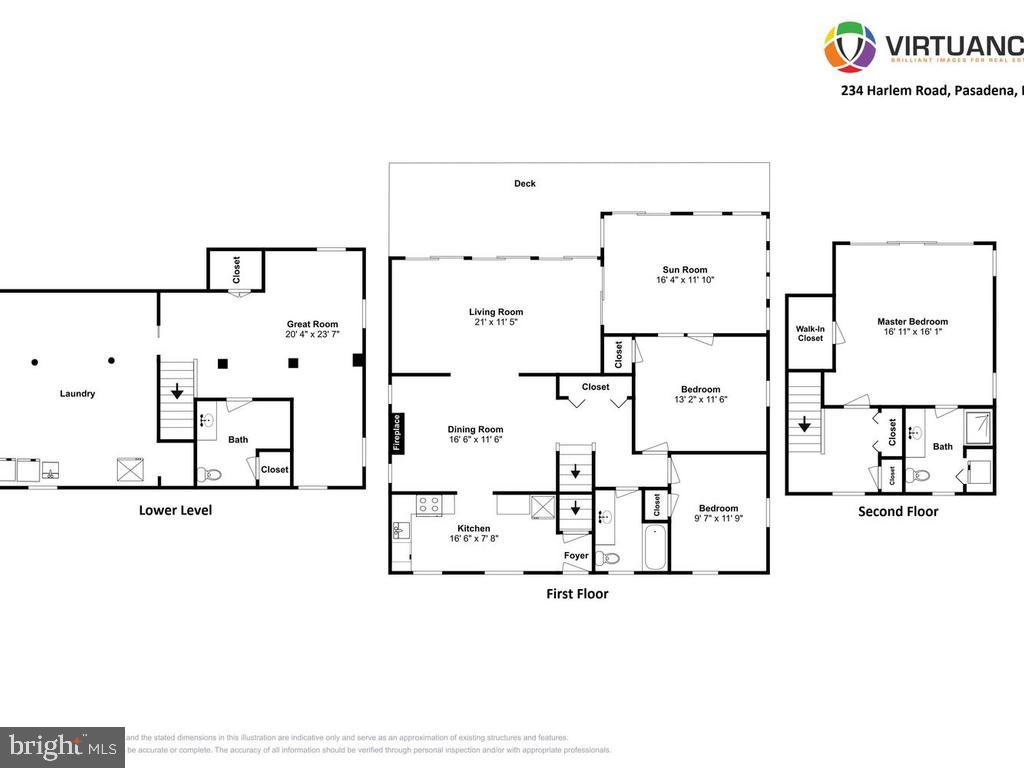 234 Harlem Road Pasadena, MD 21122 - Photo 30 of 30 Floor Plan