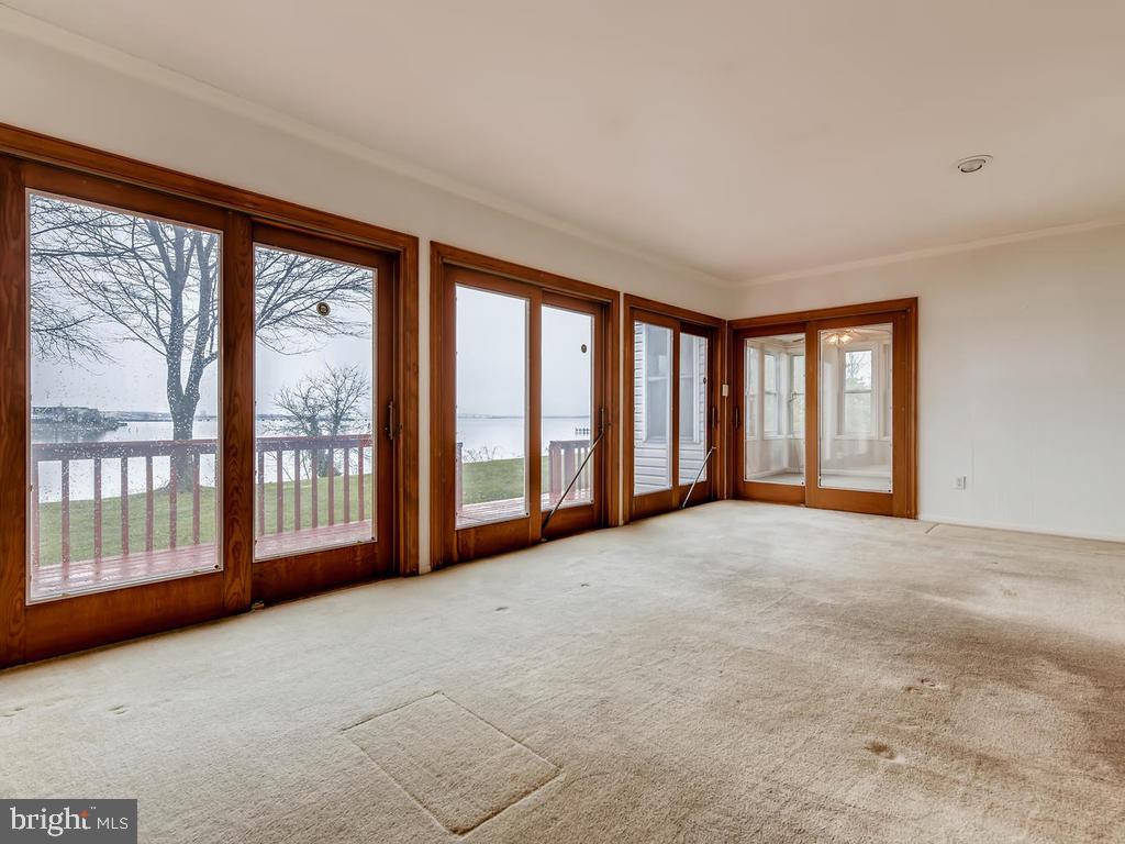 234 Harlem Road Pasadena, MD 21122 - Photo 8 of 30 Living Room View of Chesapeake Bay