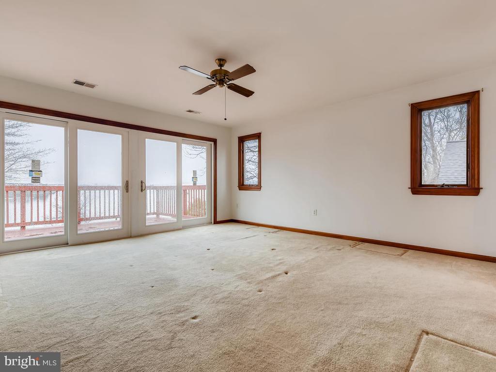 234 Harlem Road Pasadena, MD 21122 - Photo 10 of 30 Master Bedroom with Balcony Overlooking River