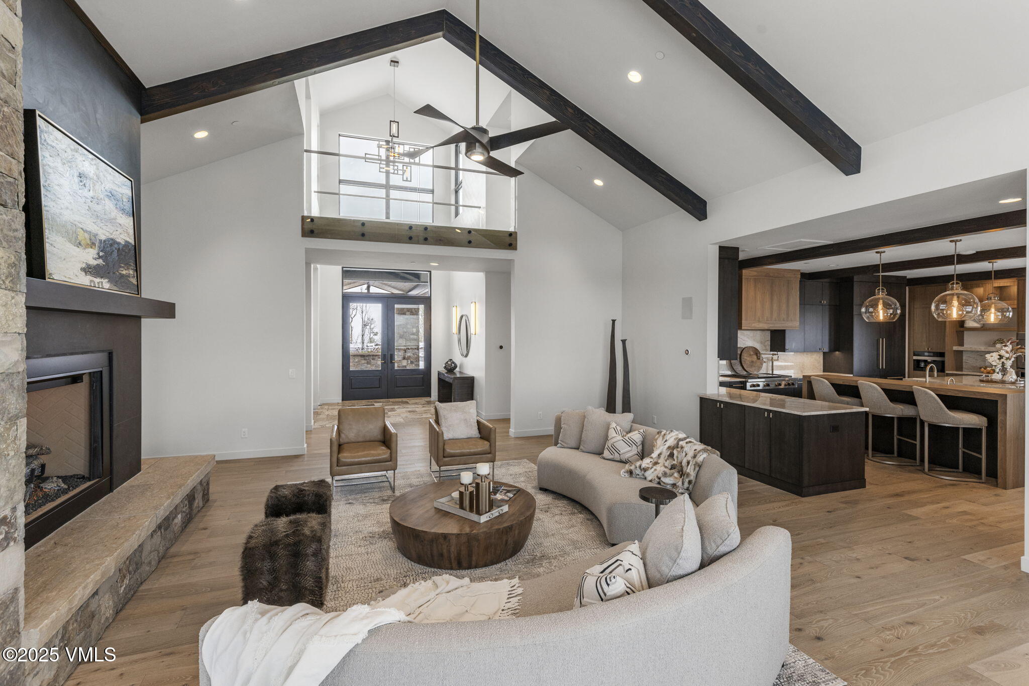 966 Webb Peak Edwards, CO 81632 - Photo 8 of 70 a living room with furniture and a fireplace
