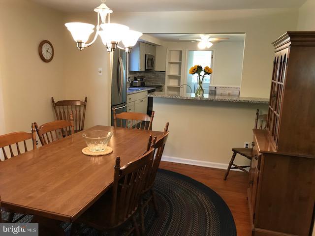1541 Township Line Road Blue Bell, PA 19422 - Photo 5 of 18 Dining Room with view of New Kitchen