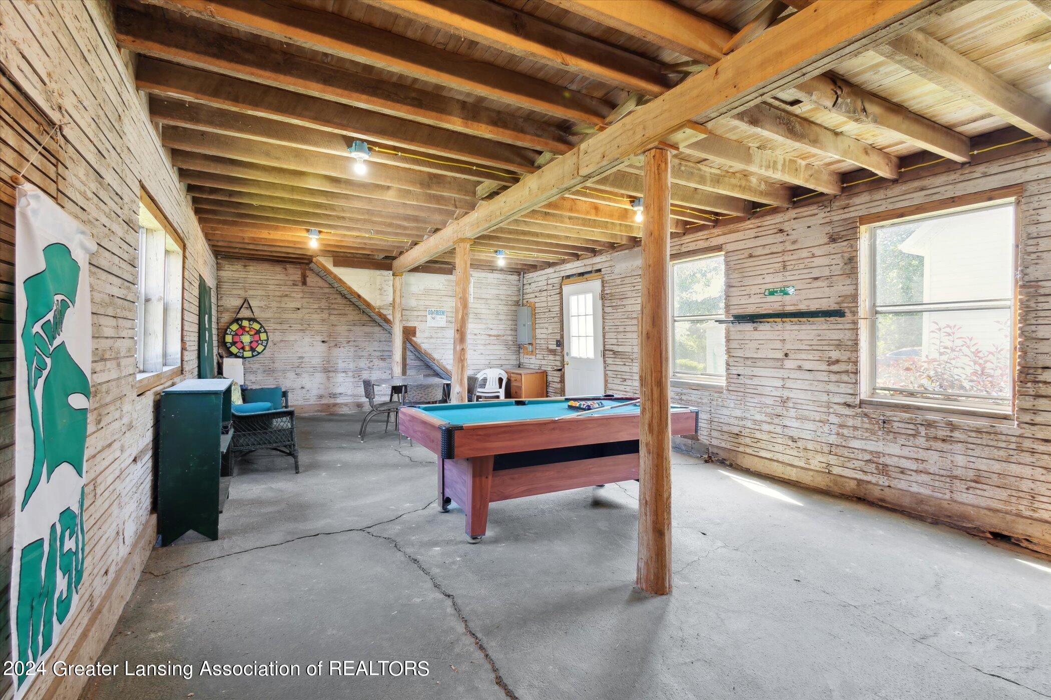 6491 Oneida Road Charlotte, MI 48813 - Photo 34 of 59 Game Room (Grainery)