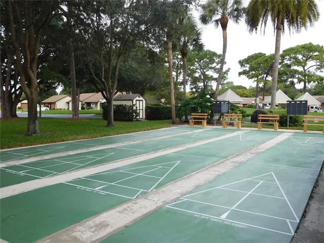 a view of a basketball court