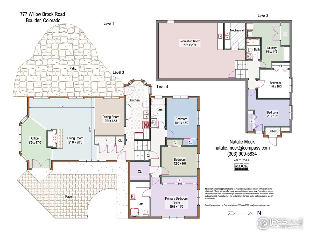 777 Willowbrook Road Boulder, CO 80302 - Photo 32 of 32 Floor plans