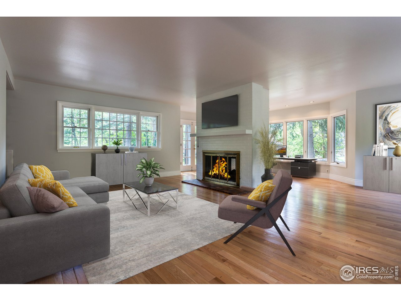 777 Willowbrook Road Boulder, CO 80302 - Photo 6 of 32 Living Room (VIrtually staged)