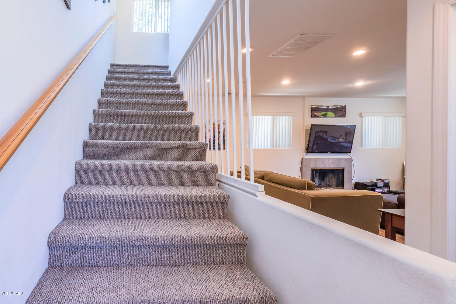 6092 Cedar Street Simi Valley, CA 93063 - Photo 14 of 20 Stairs to 3rd Level