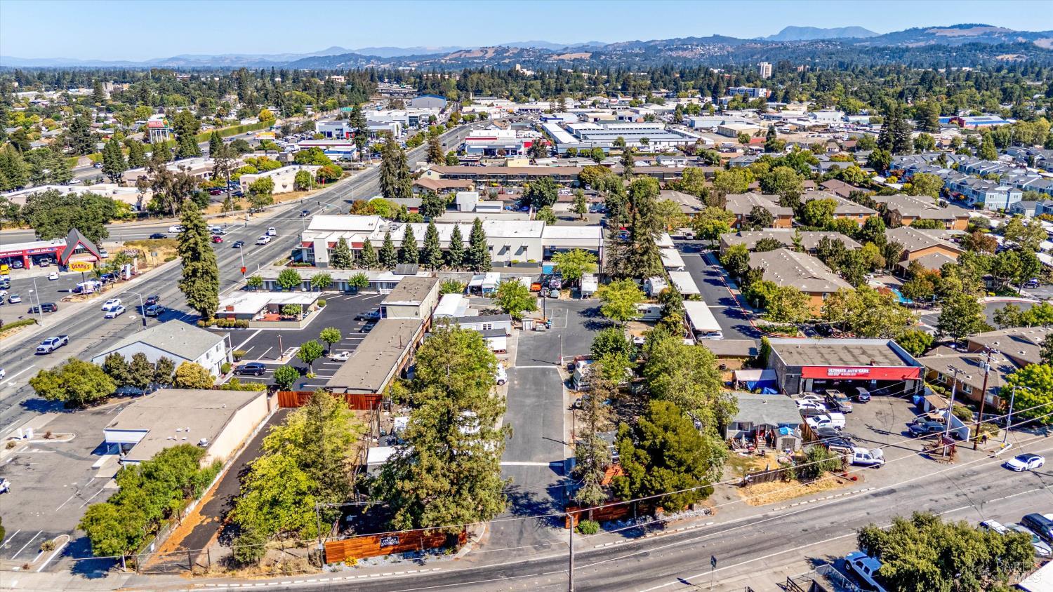101 Colgan Avenue, Unit 24 Santa Rosa, CA 95404 - Photo 21 of 21 an aerial view of residential houses with outdoor space