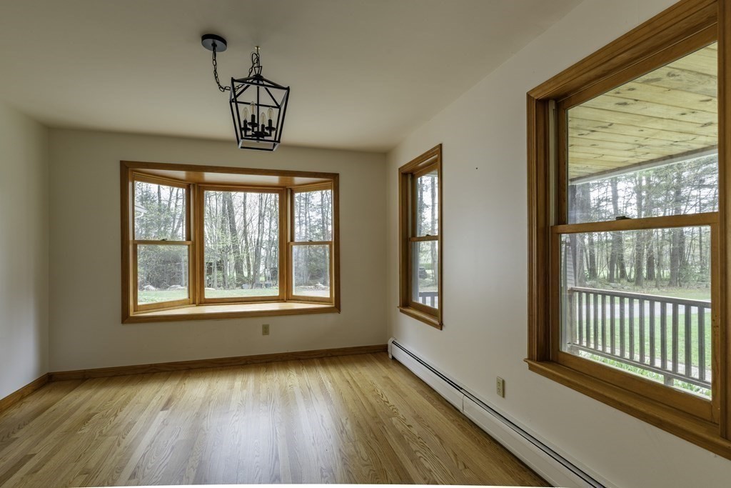 91 Main Road Westhampton, MA 01027 - Photo 15 of 35 a view of an empty room with a window