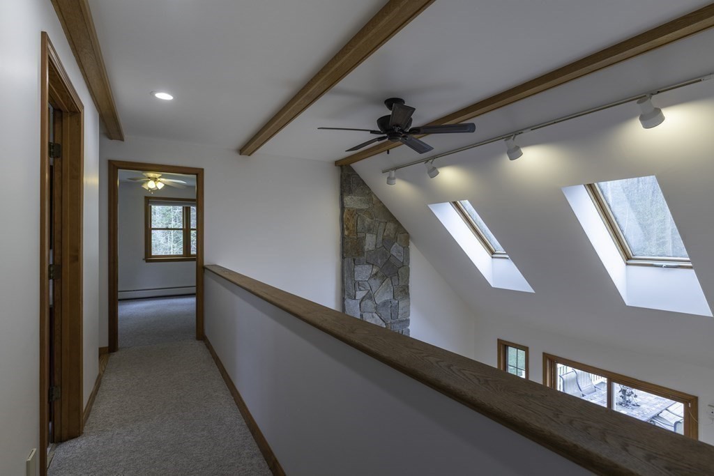 91 Main Road Westhampton, MA 01027 - Photo 24 of 35 a view of hallway with stairs