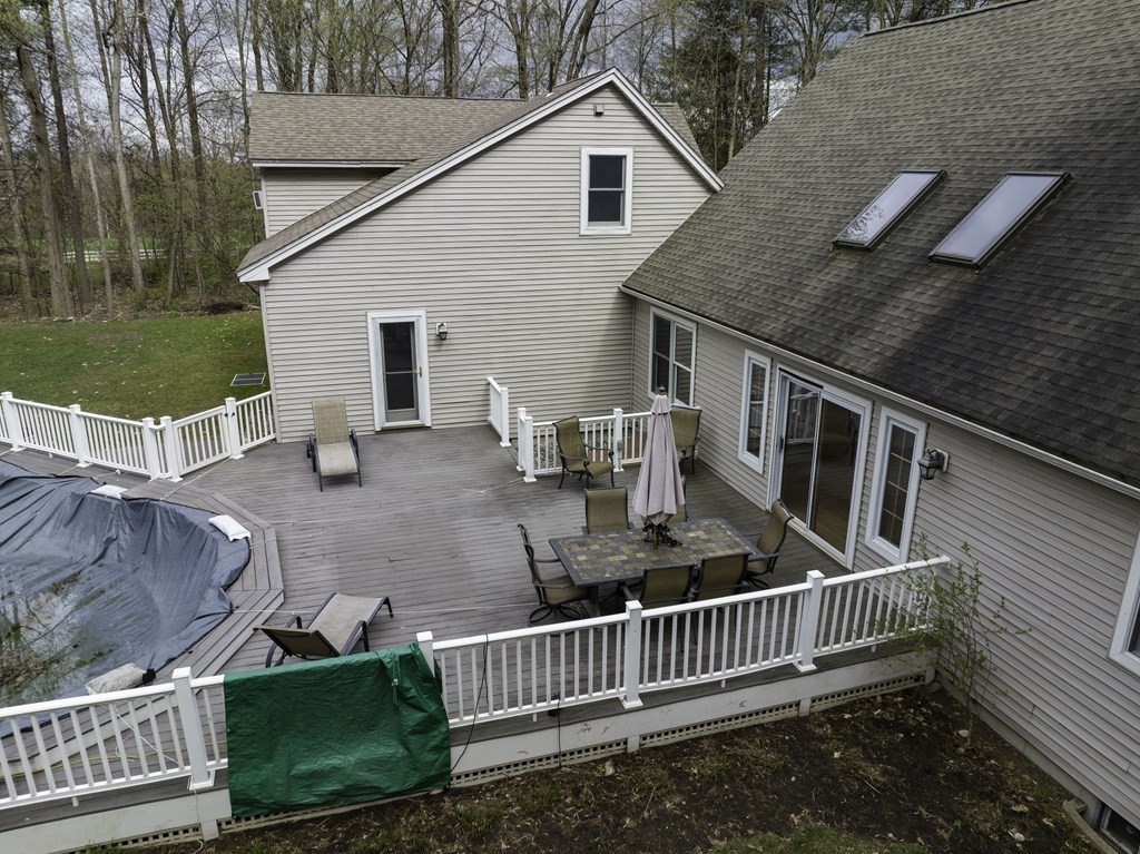 91 Main Road Westhampton, MA 01027 - Photo 31 of 35 a view of house with backyard and deck