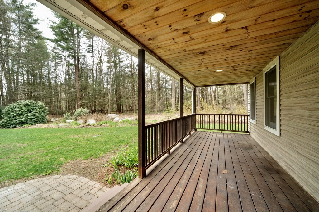 91 Main Road Westhampton, MA 01027 - Photo 6 of 35 a view of backyard with green space
