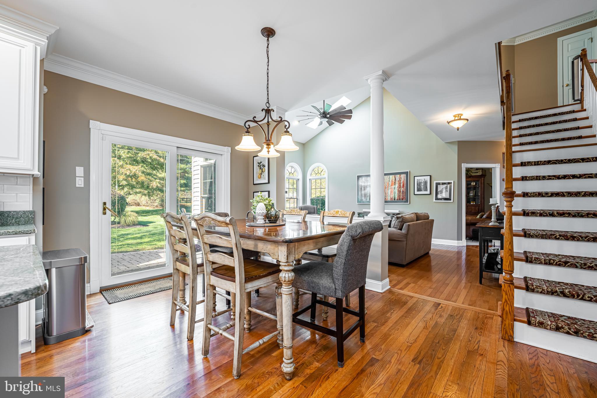 4895 Gloucester Drive Doylestown, PA 18902 - Photo 22 of 71 Open floor plan w/ secondary stairs to 2nd floor