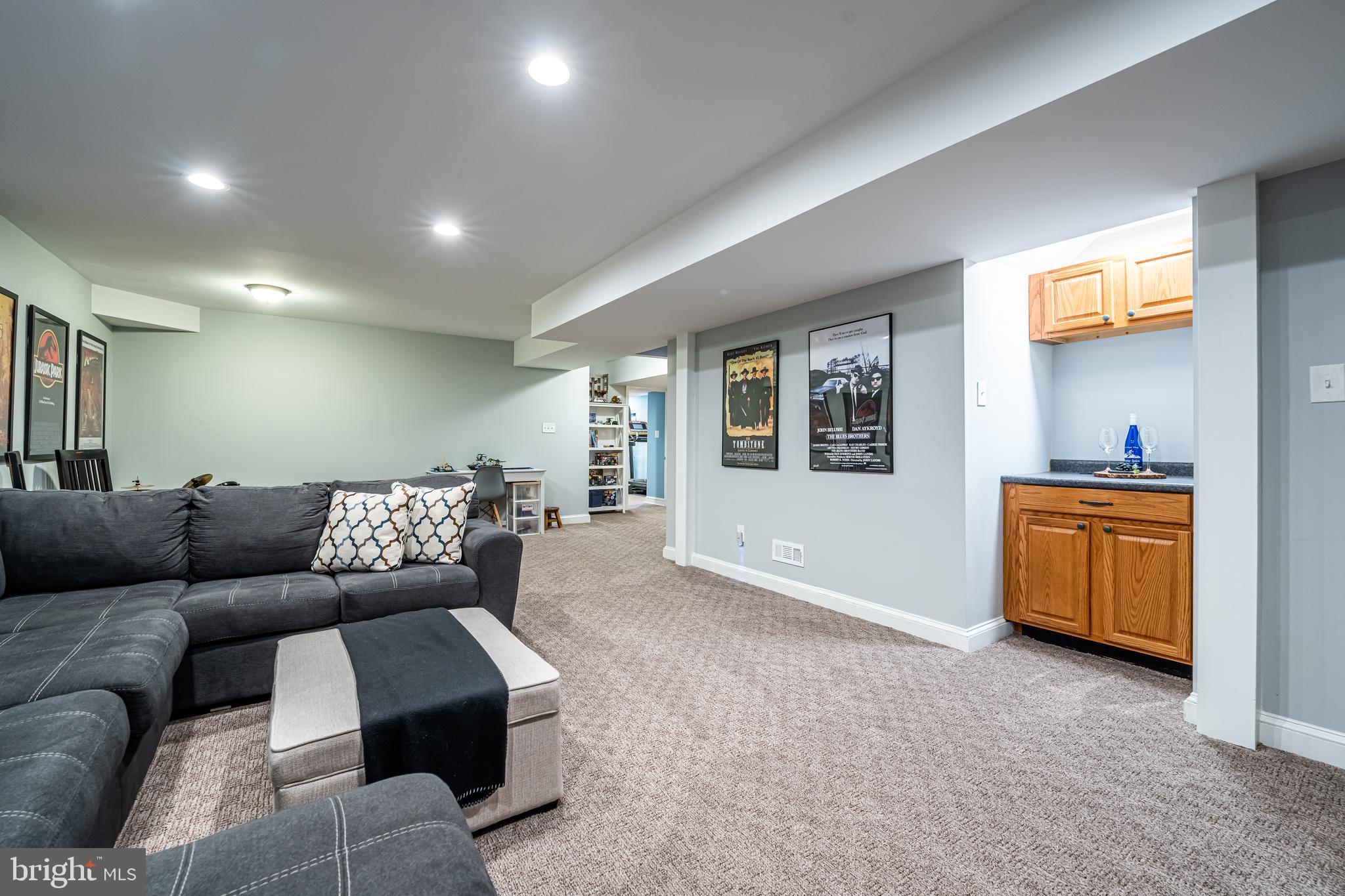 4895 Gloucester Drive Doylestown, PA 18902 - Photo 48 of 71 Basement with great room, gym, full bath & storage