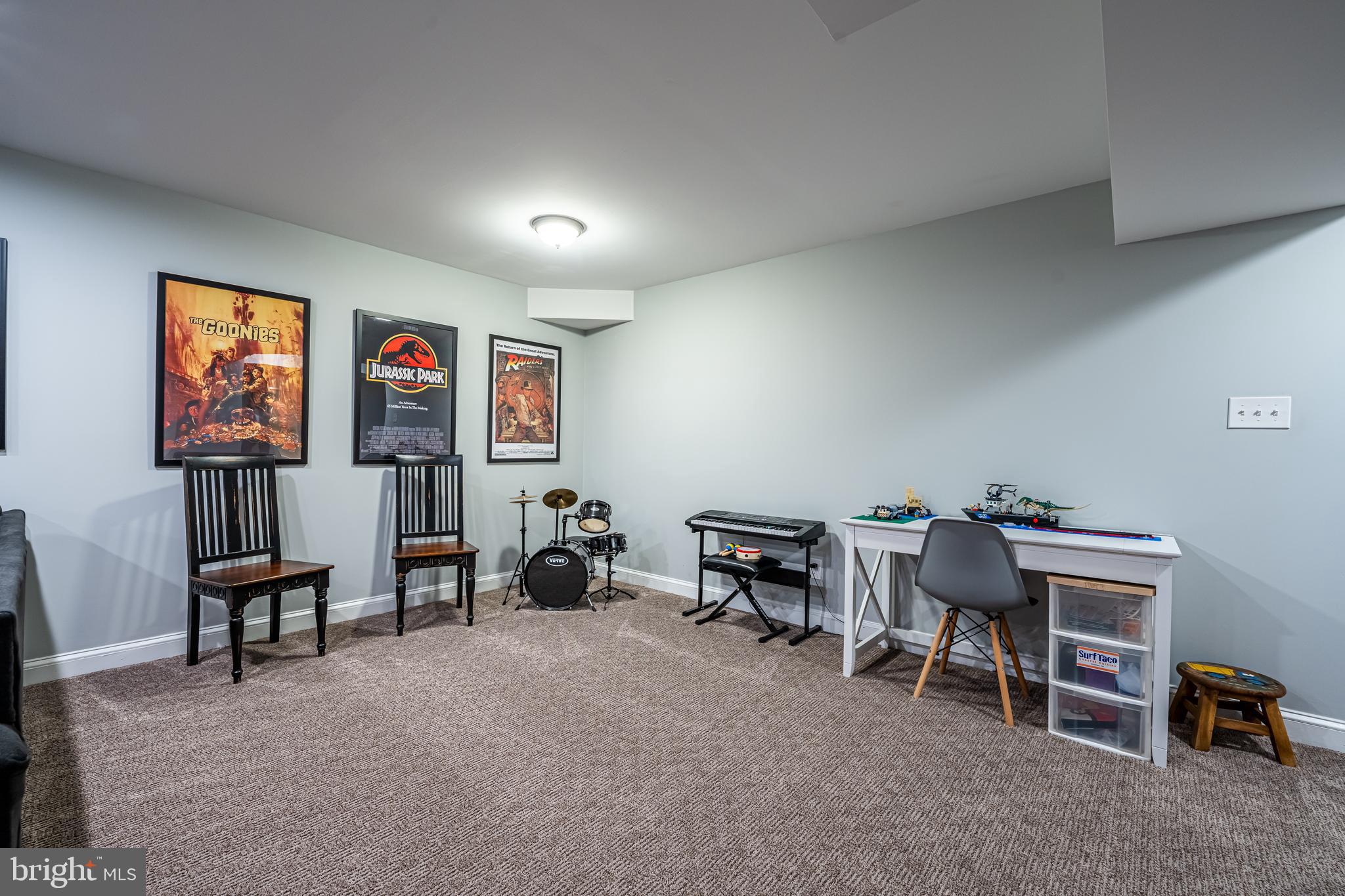 4895 Gloucester Drive Doylestown, PA 18902 - Photo 49 of 71 Basement with great room, gym, full bath & storage