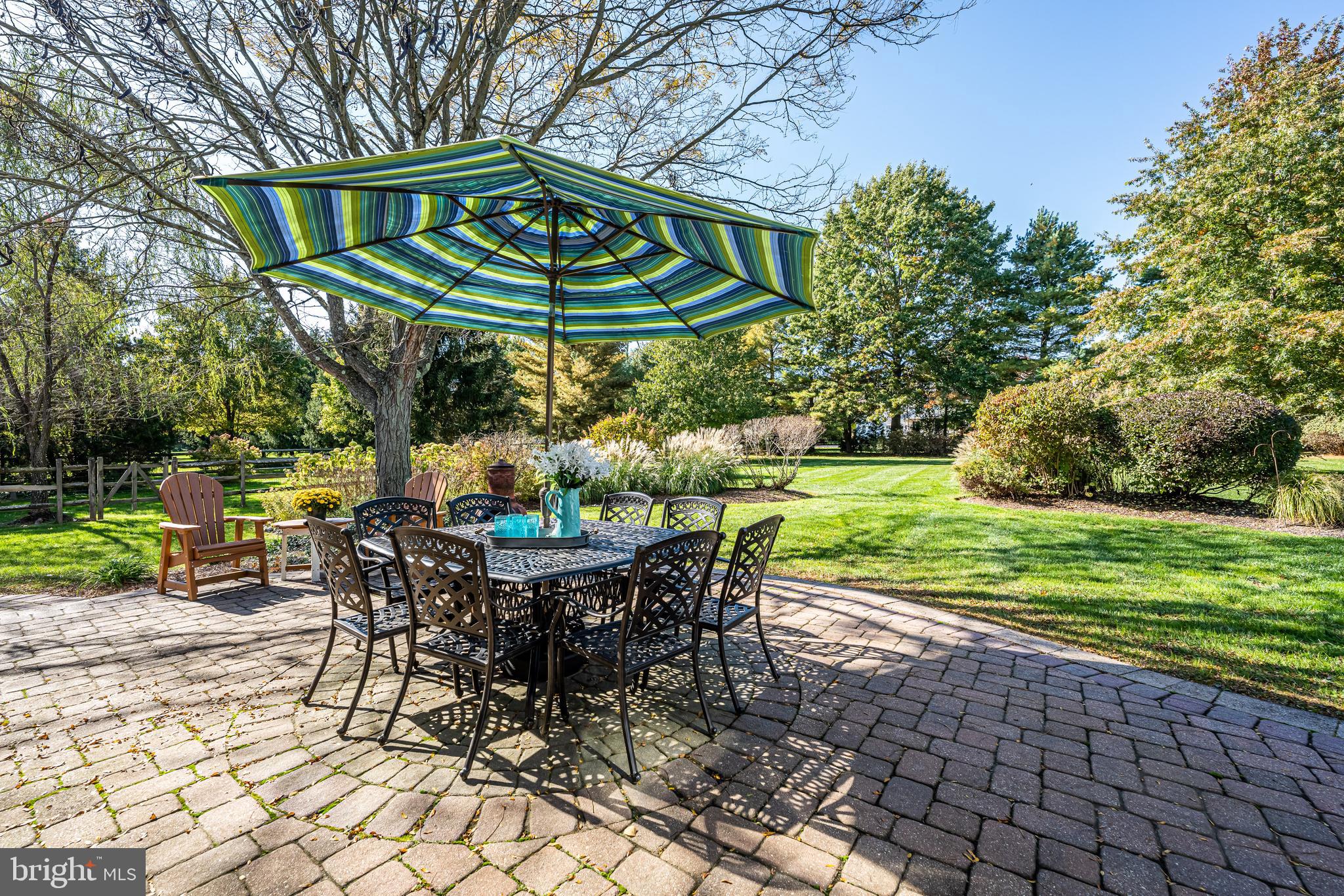 4895 Gloucester Drive Doylestown, PA 18902 - Photo 53 of 71 Paver Patio just outside kitchen & family room