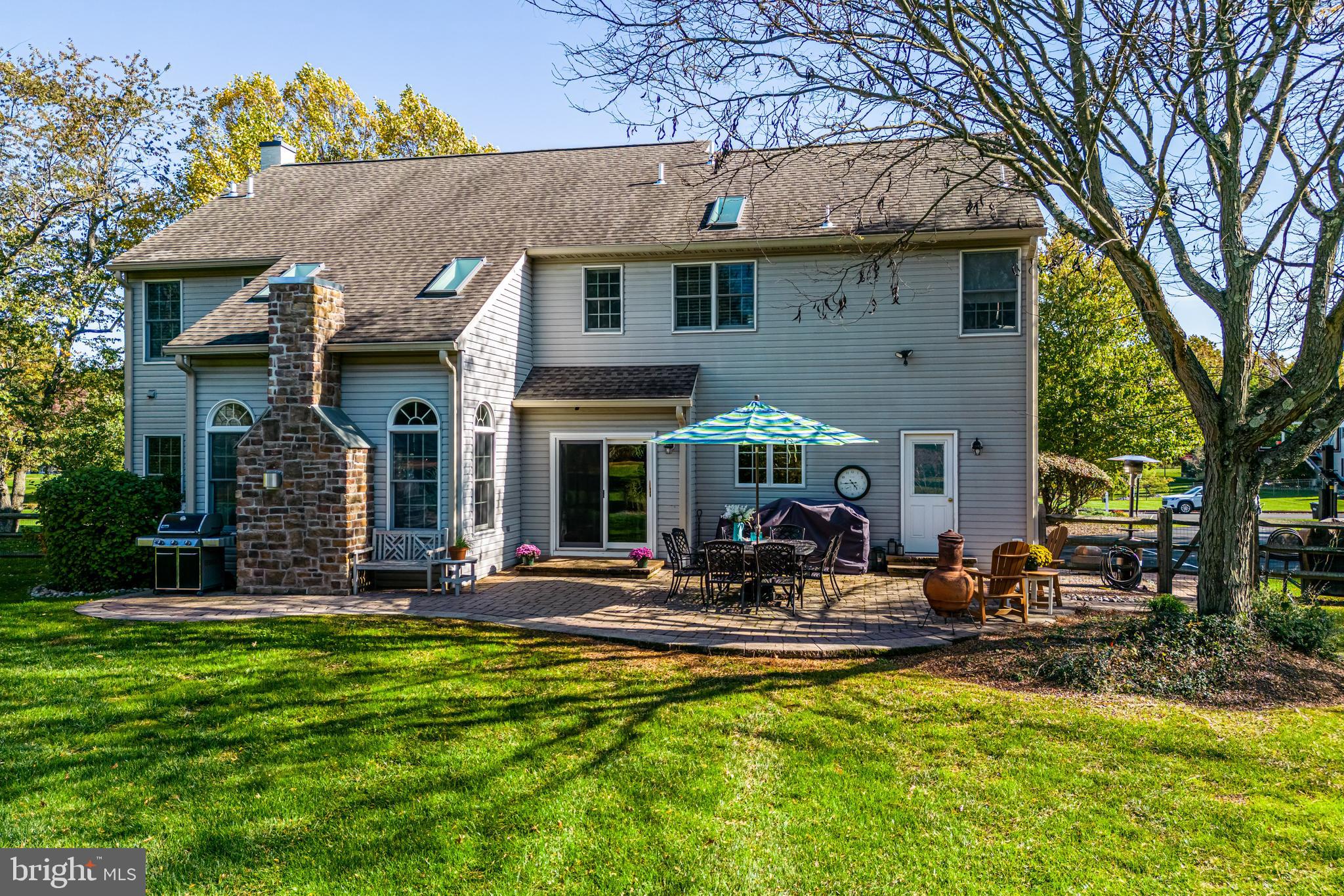 4895 Gloucester Drive Doylestown, PA 18902 - Photo 57 of 71 Paver Patio just outside kitchen & family room