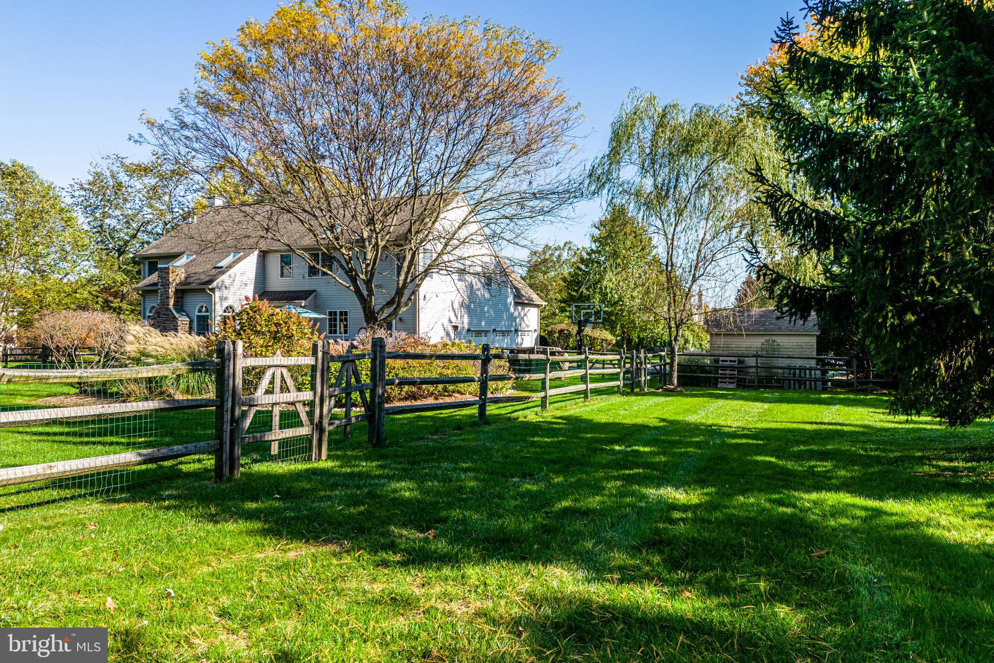 4895 Gloucester Drive Doylestown, PA 18902 - Photo 67 of 71 Separate fenced yard for a dog run