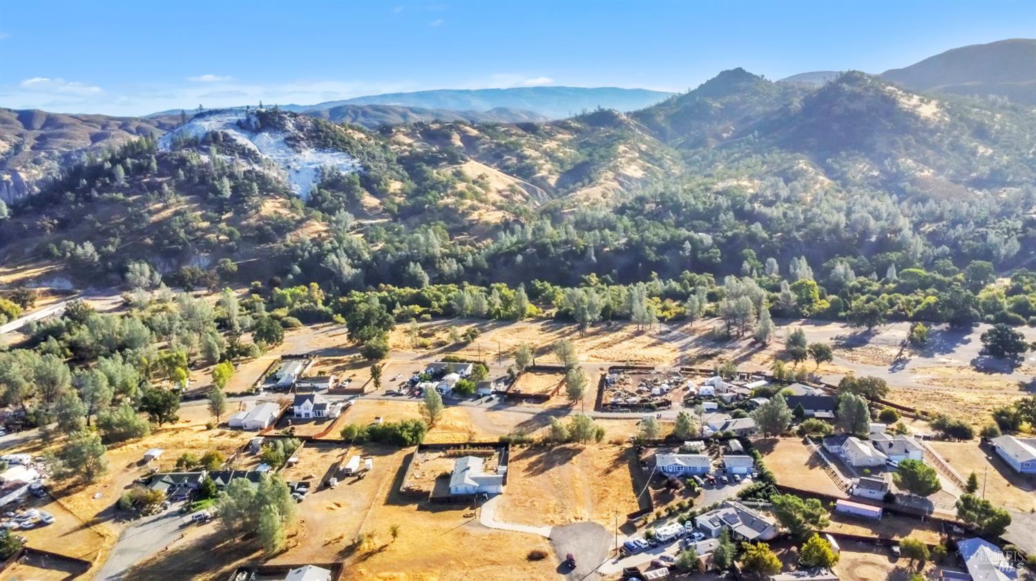 17832 Iris Way Clearlake Oaks, CA 95423 - Photo 22 of 33 an aerial view of houses with yard