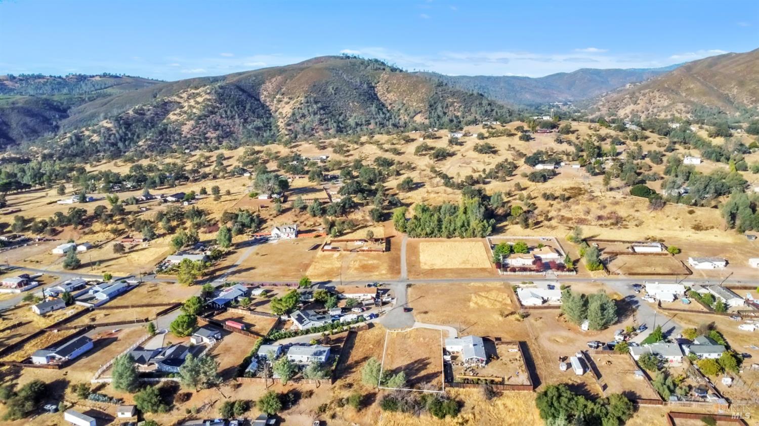 17832 Iris Way Clearlake Oaks, CA 95423 - Photo 25 of 33 an aerial view of residential houses with outdoor space