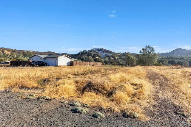 a view of lake with mountain