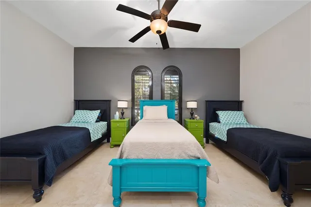 an aerial view of a city with lots of residential buildings