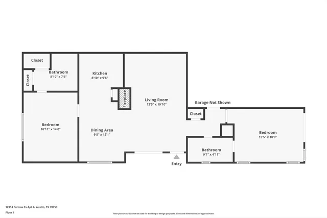 $222,500 | 12314 Furrow Cove, Unit A, Austin, TX 78753