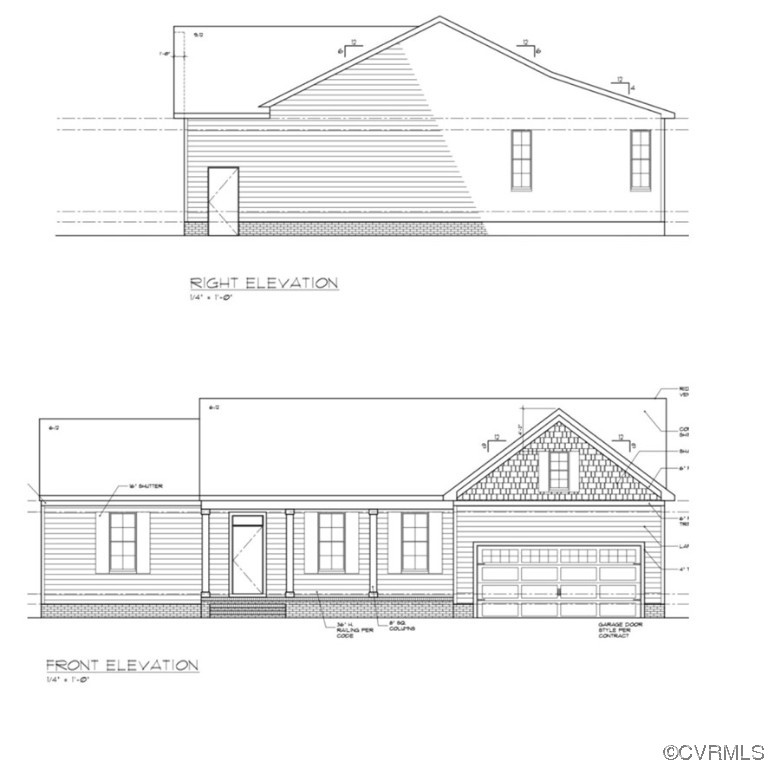 33 Walker Way Stafford, VA 22554 - Photo 2 of 2 a black and white photo of a black white and white wall