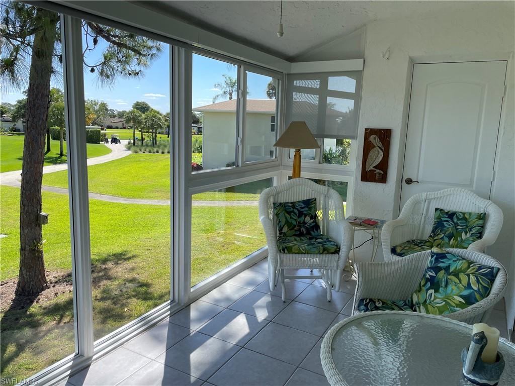 284 Winners Circle, Unit 4 Naples, FL 34112 - Photo 4 of 27 View from the lanai