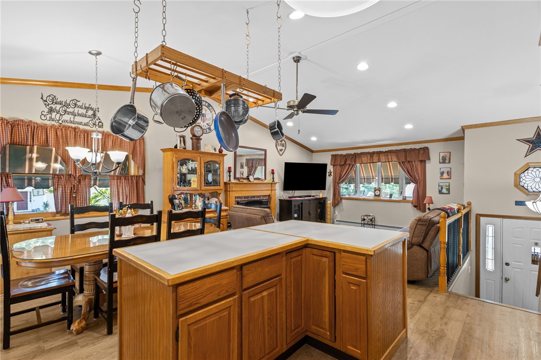 11 Bourassa Avenue Woonsocket, RI 02895 - Photo 5 of 39 View of foyer, dining area and living room from the kitchen