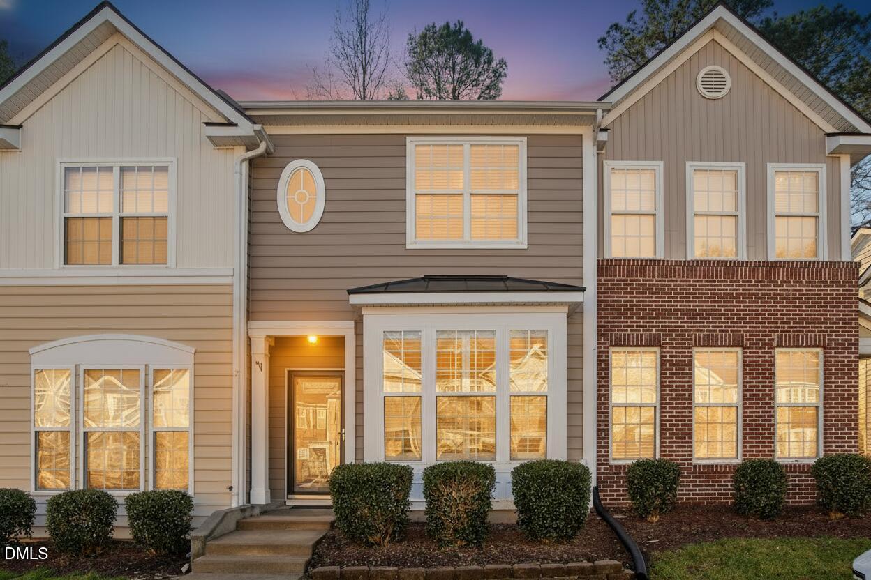 4411 Sugarbend Way Raleigh, NC 27606 - Photo 2 of 40 Image digitally enhanced with virtual twilight effects