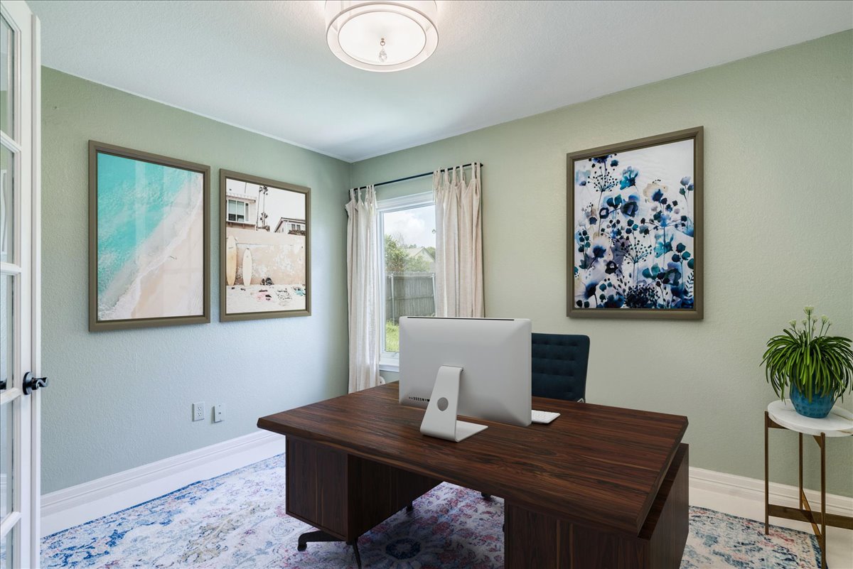 200 South Prairie Lane Georgetown, TX 78633 - Photo 13 of 28 a view of a workspace with furniture and window