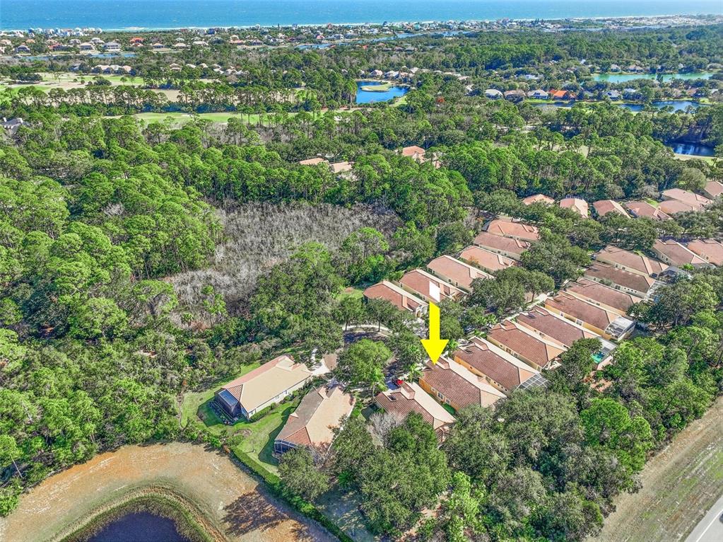 16 Village View Way Palm Coast, FL 32137 - Photo 69 of 89 an aerial view of residential houses with outdoor space