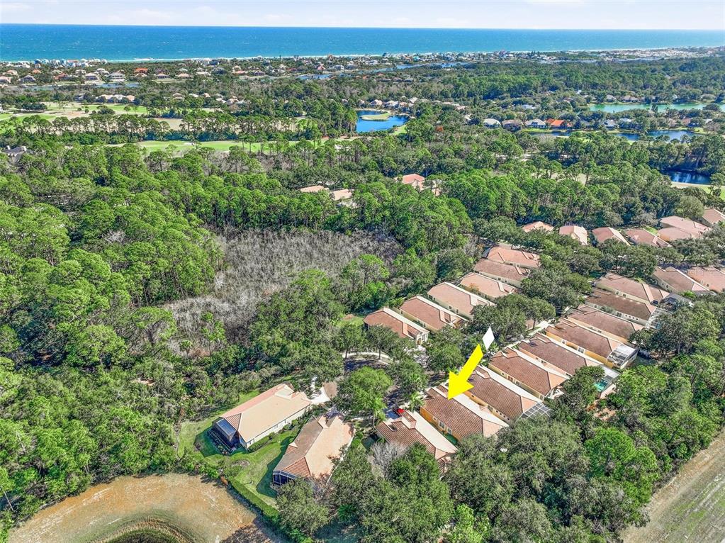 16 Village View Way Palm Coast, FL 32137 - Photo 70 of 89 an aerial view of residential houses with outdoor space and street view