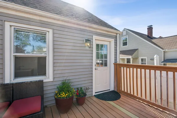 a view of a house with a porch