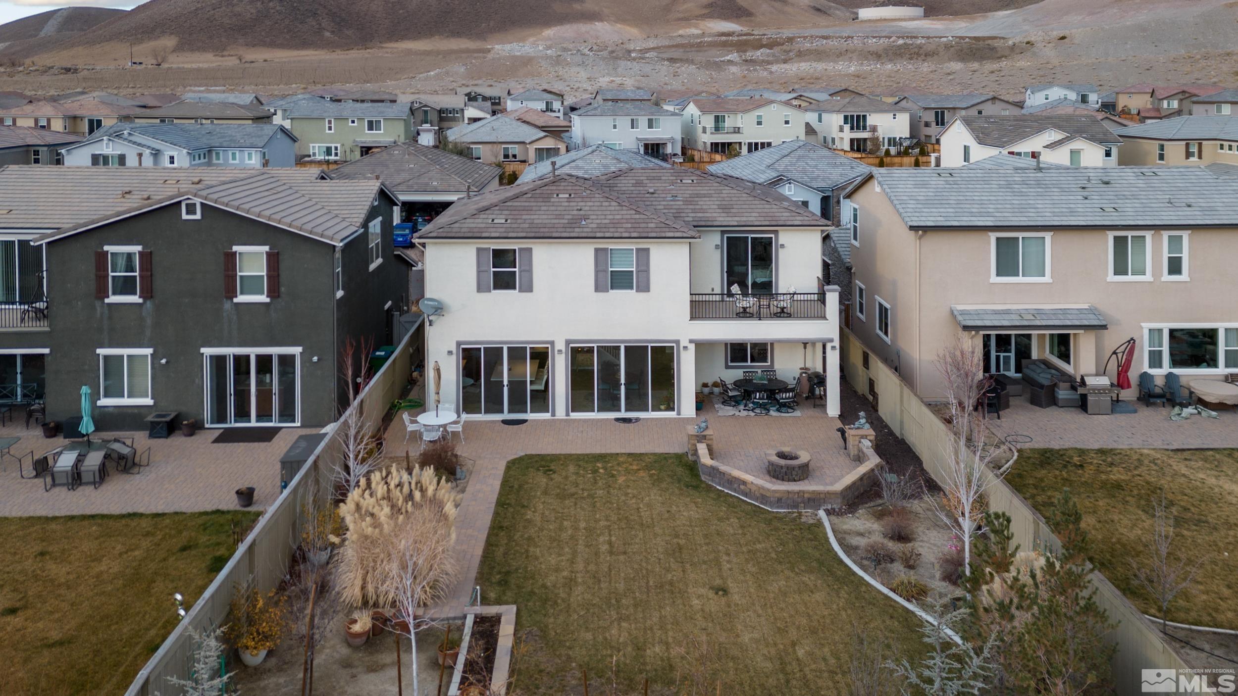 2960 Ethelinda Way Reno, NV 89521 - Photo 38 of 40 an aerial view of a house with swimming pool