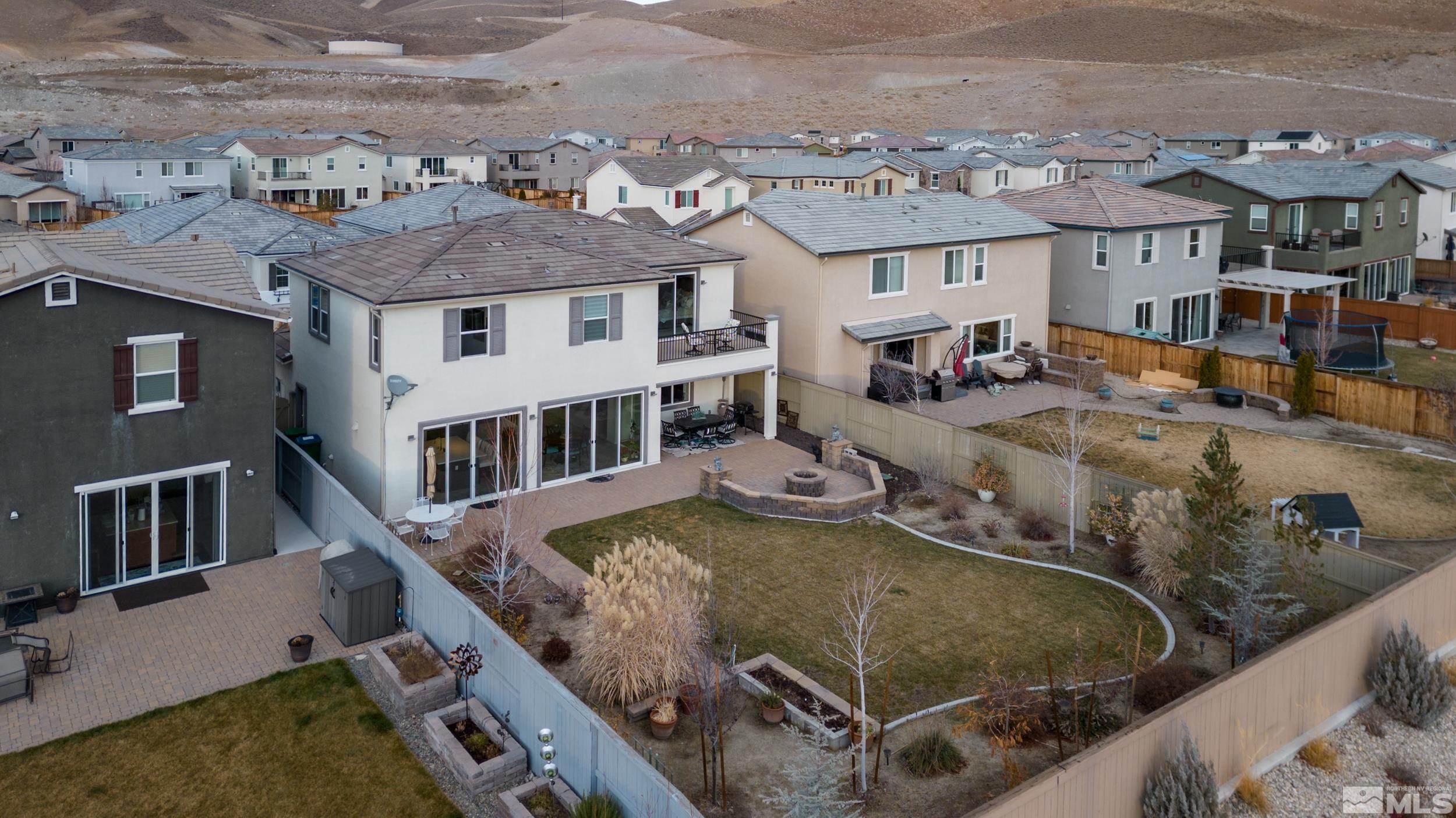 2960 Ethelinda Way Reno, NV 89521 - Photo 39 of 40 an aerial view of a house with swimming pool
