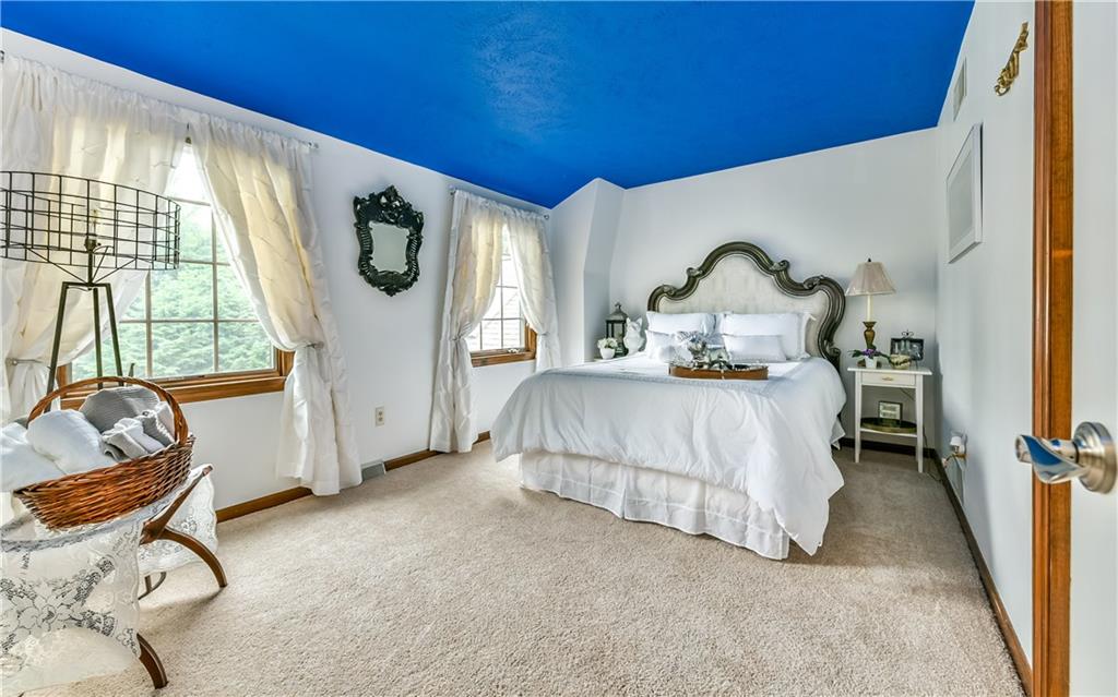 2785 Clearview Road Allison Park, PA 15101 - Photo 17 of 25 Guest Bedroom with views of the large backyard!