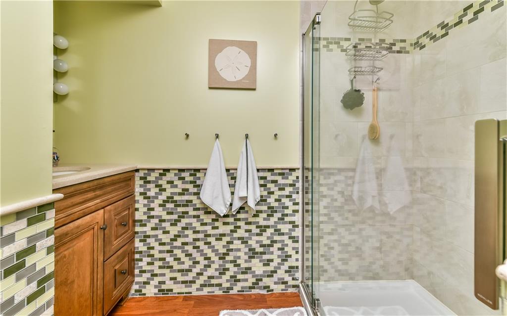 2785 Clearview Road Allison Park, PA 15101 - Photo 21 of 25 Lower Level Full Bath with Glass Enclosed Shower!