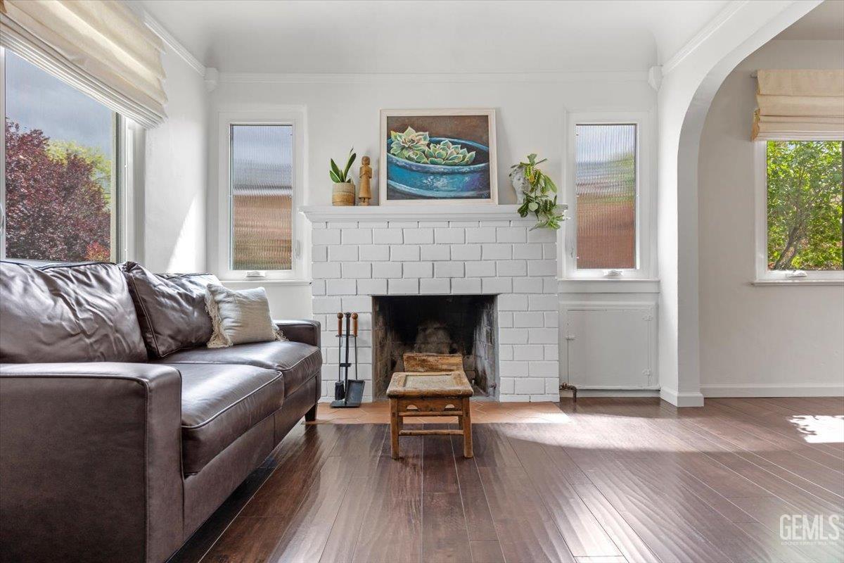 Undisclosed Address Tehachapi, CA 93561 - Photo 8 of 46 a living room with furniture and a fireplace