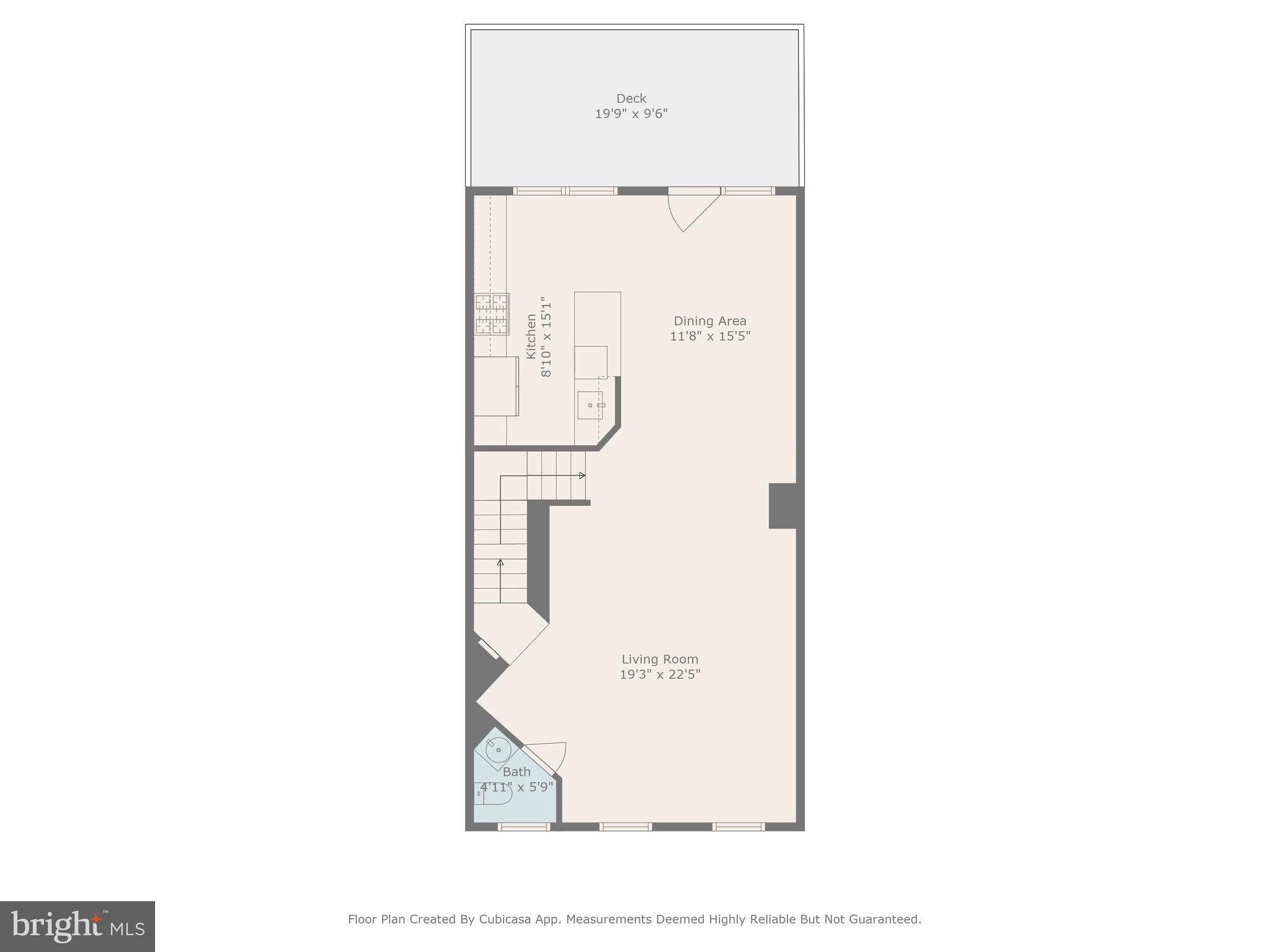 1011 Gaither Road Rockville, MD 20850 - Photo 50 of 52 Main Level Floor Plan