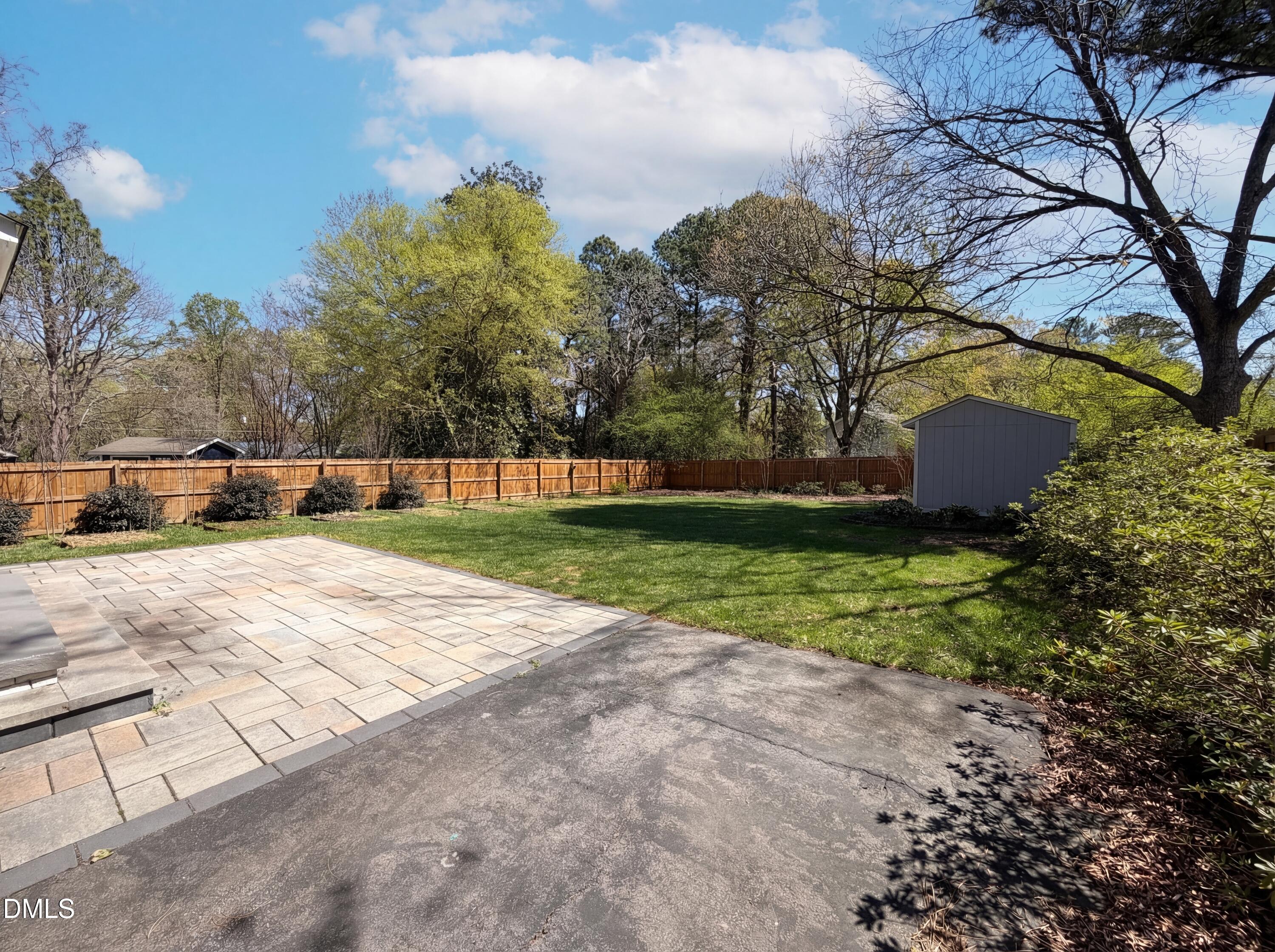910 Devonport Drive Raleigh, NC 27610 - Photo 13 of 16 a view of yard with tree s