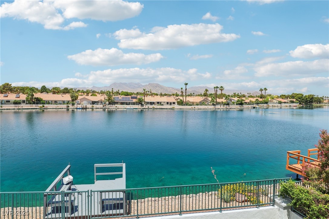 2469 Sun Reef Road Las Vegas, NV 89128 - Photo 82 of 93 Water view with a mountain backdrop