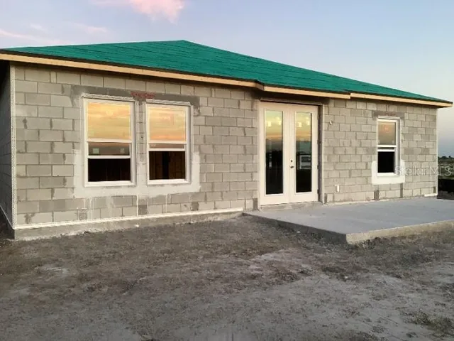a view of entrance door of the building